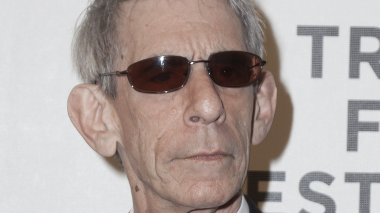 Richard Belzer looking serious