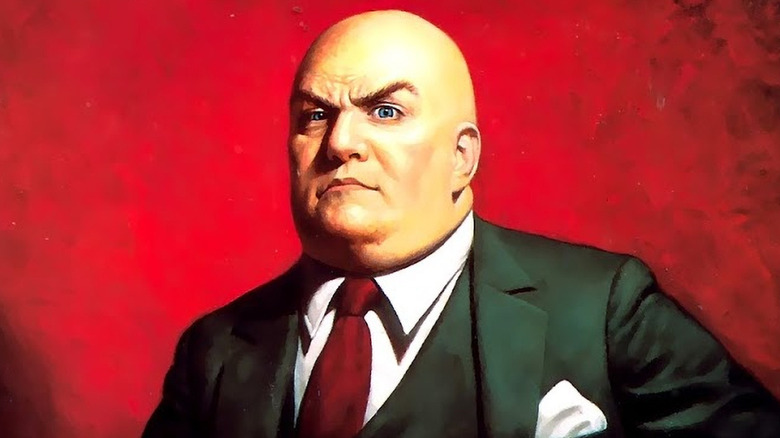 Lex Luthor smirking red background