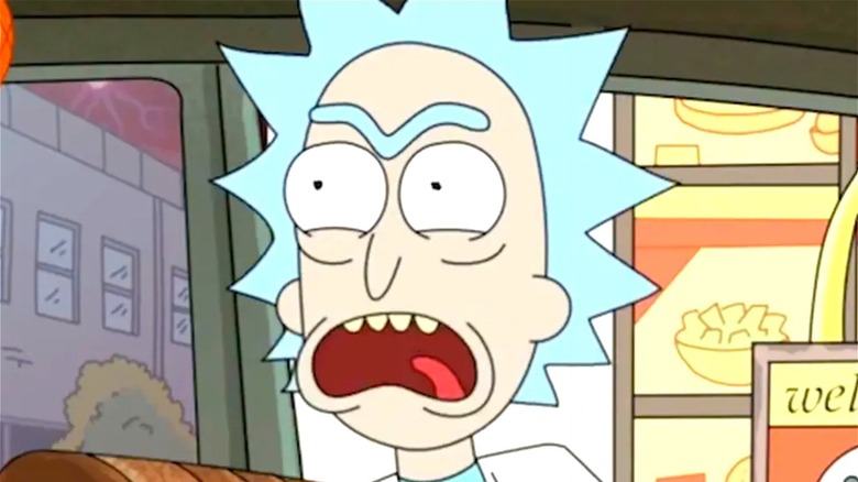 Rick Sanchez screaming