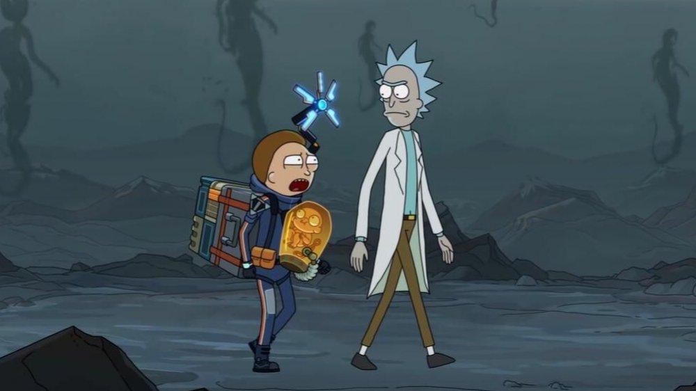 RIck and Morty Death Stranding