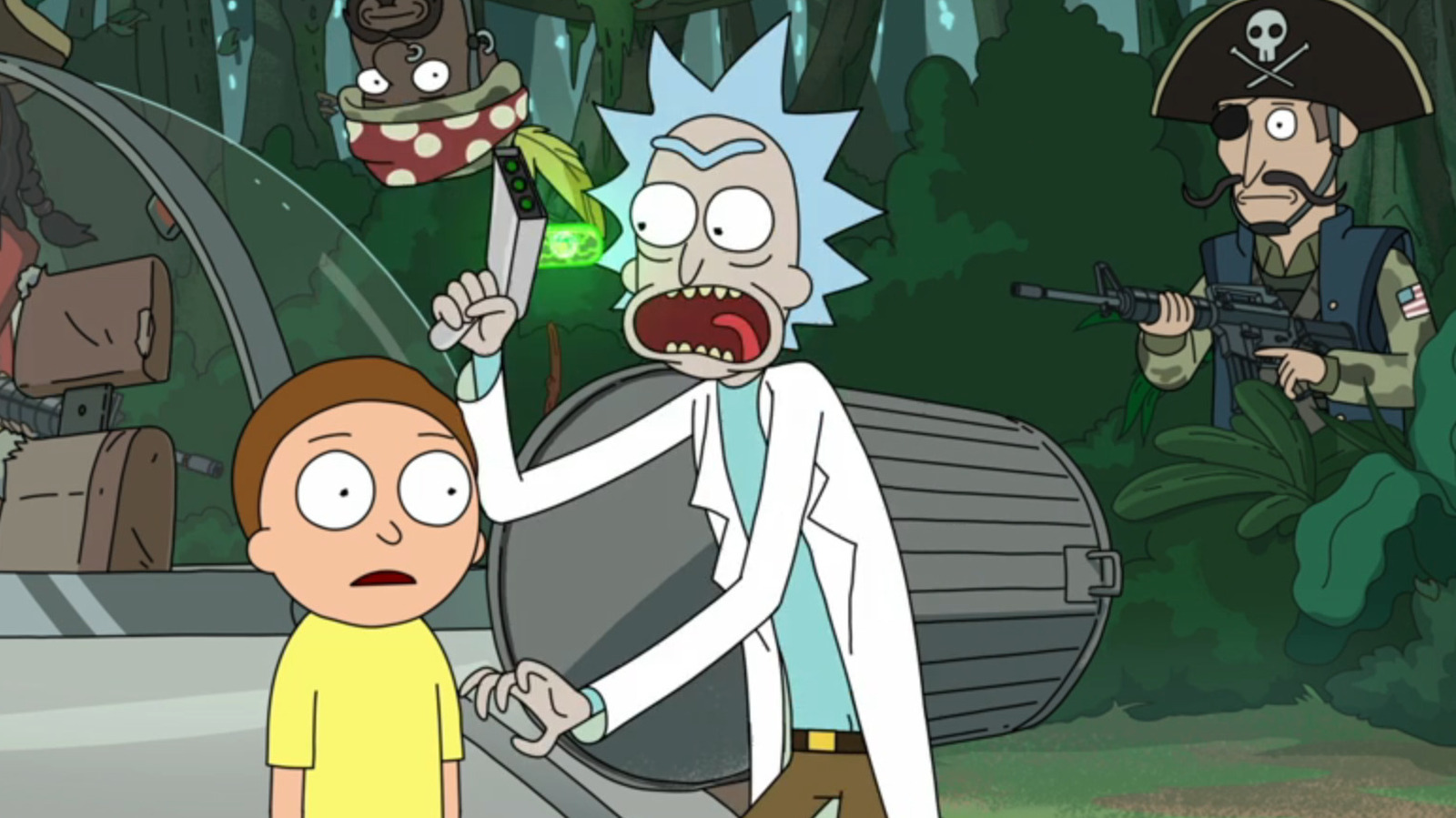 Rick And Morty Rick Sanchez Is Only Afraid Of Two Things Here