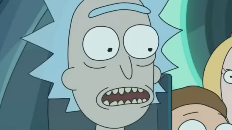 Justin Roiland is Rick Sanchez on Rick and Morty