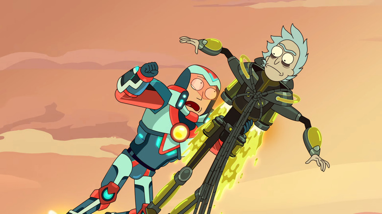 Jerry and Rick fighting