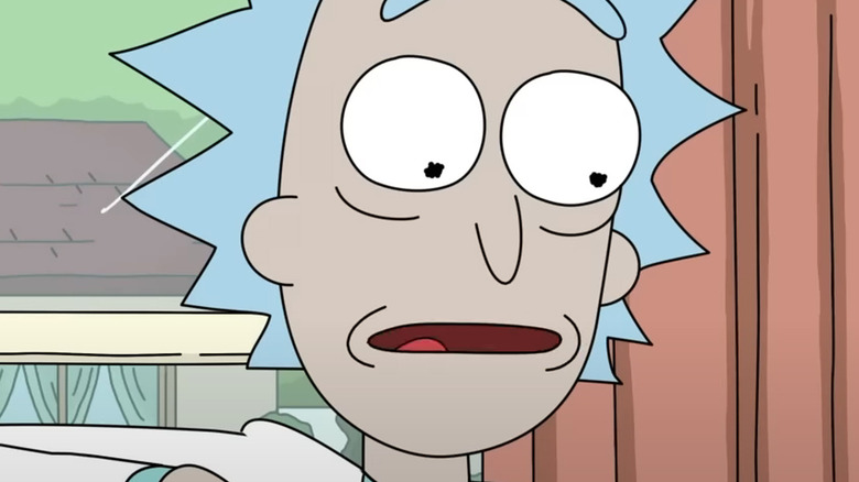 Rick Sanchez Surprised Face