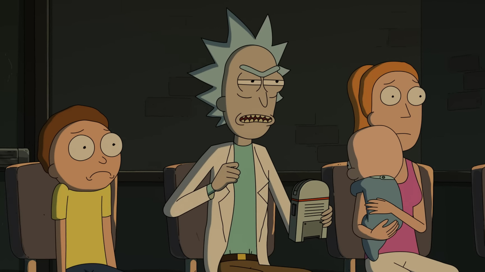Rick e Morty destroem a família Simpson