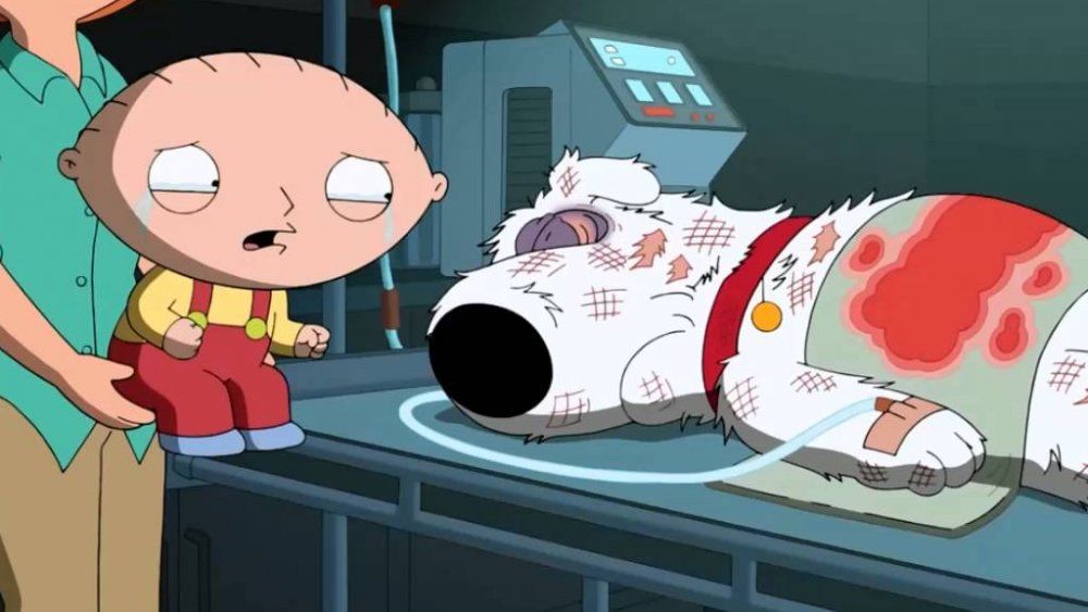 Brian and Stewie from Family Guy