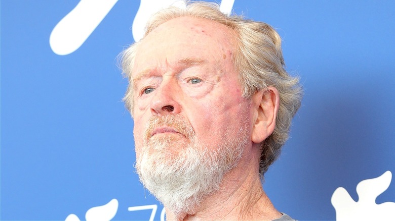 Ridley Scott posing 