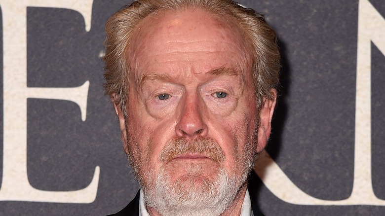 Ridley Scott raised eyebrow 