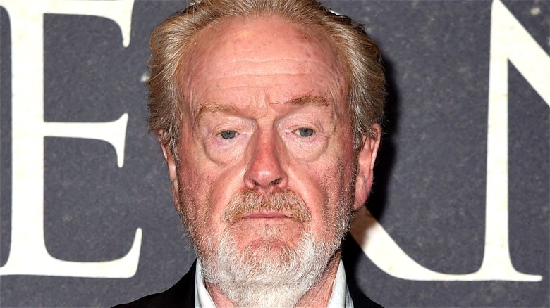 Ridley Scott appearing at an event