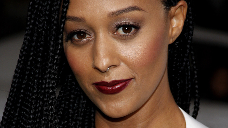 Tia Mowry-Hardrict with braids