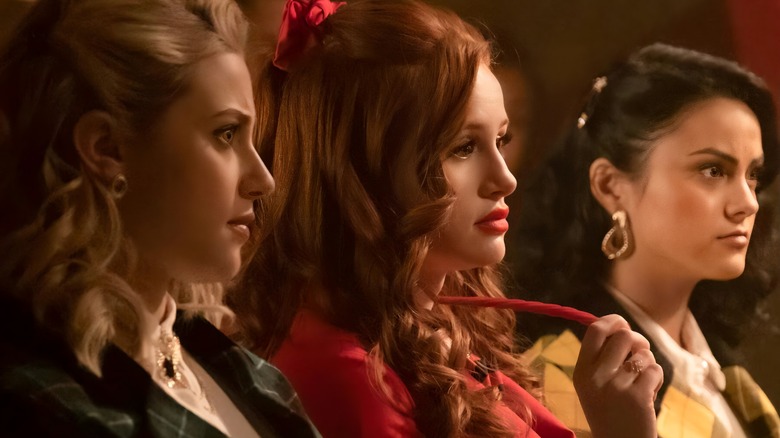 Betty, Cheryl and Veronica on Riverdale