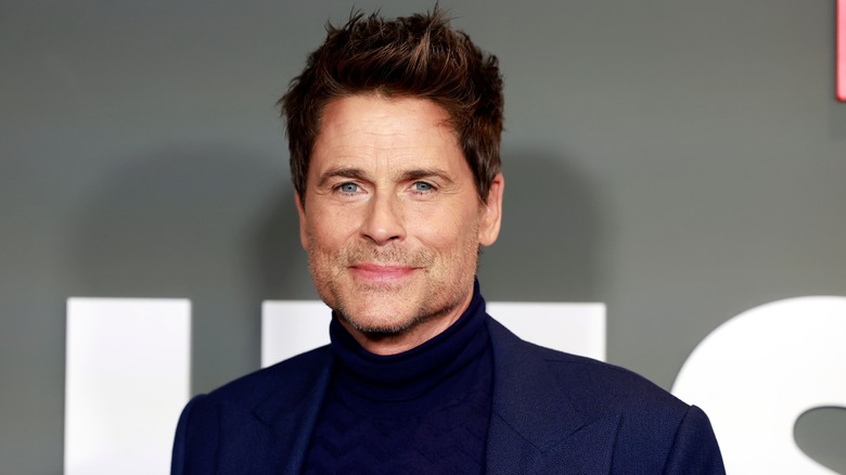 Rob Lowe smiling