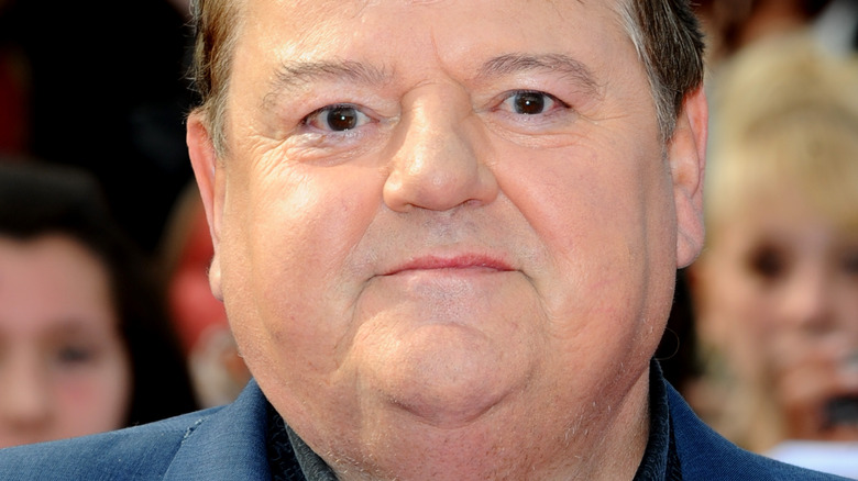 Close-up of Robbie Coltrane