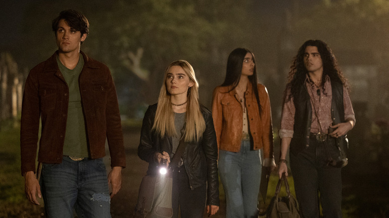 John, Mary, Carlos, and Latika in The Winchesters