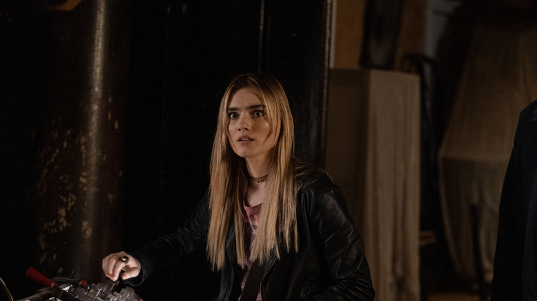 Mary looking surprised in The Winchesters