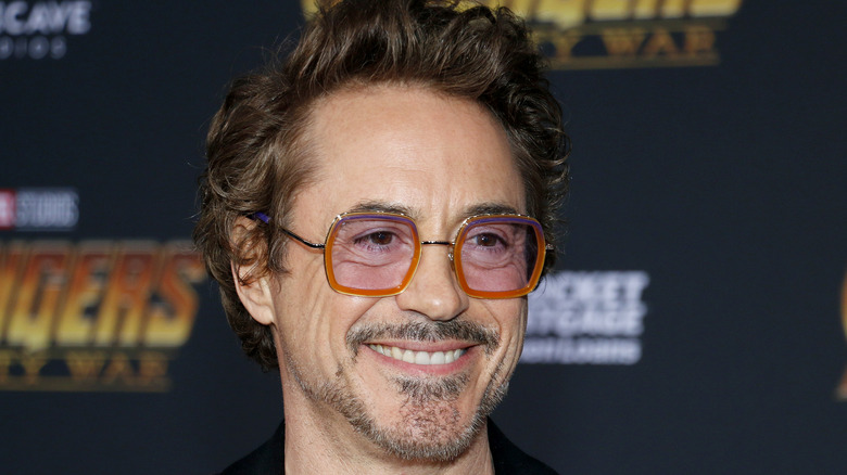 Robert Downey Jr. smiling in sunglasses