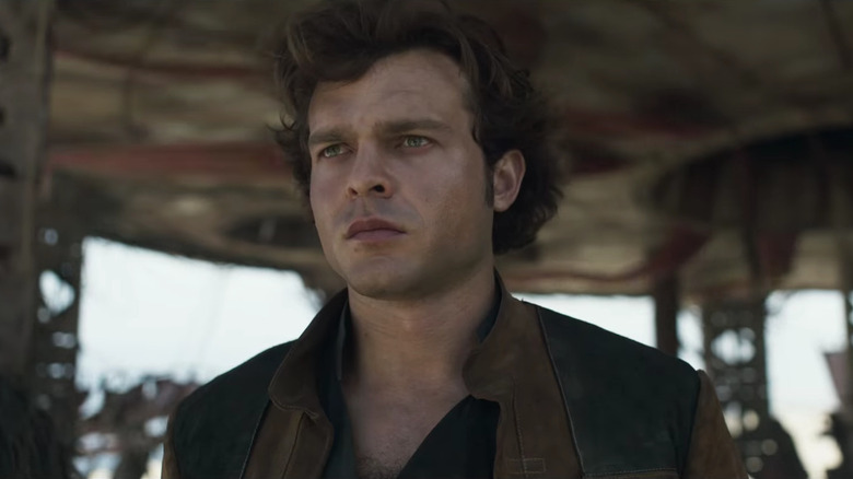 Han Solo staring