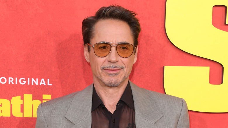 Robert Downey Jr at premiere