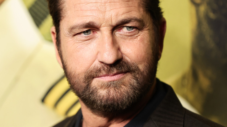 Gerard Butler looking ahead