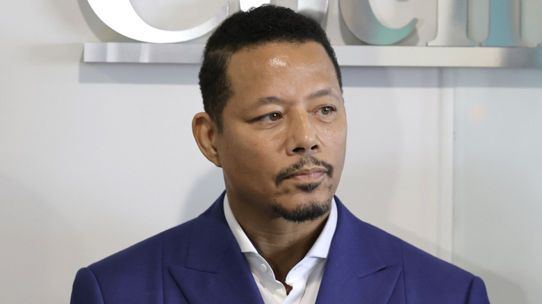 Terrence Howard on red carpet