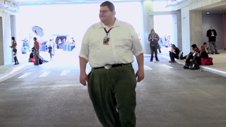 Franzese cosplaying at Comic-Con