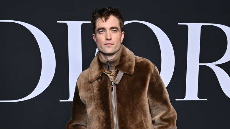 Robert Pattinson at Paris Fashion Week 