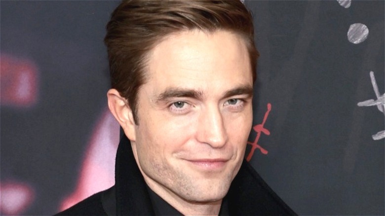 Robert Pattinson smiling