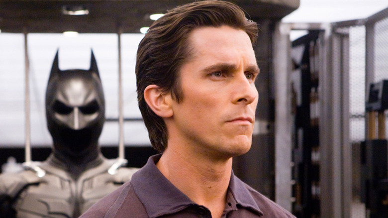 Christian Bale as Bruce Wayne in The Dark Knight
