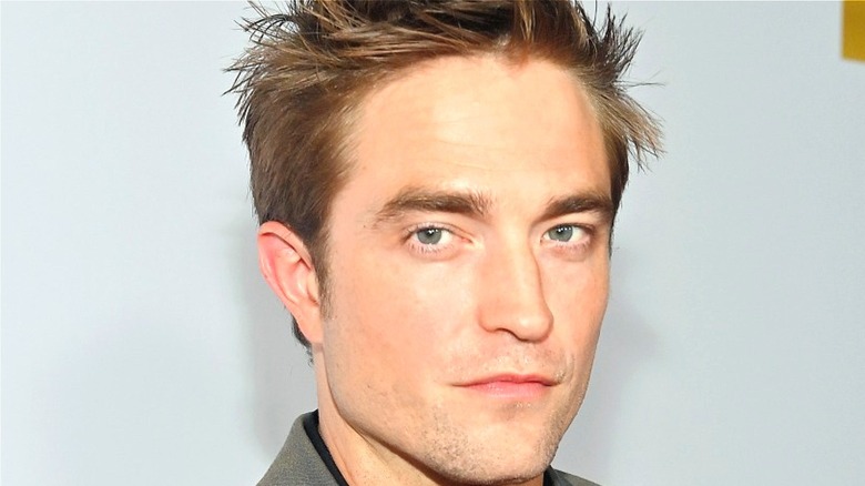 Robert Pattinson glaring