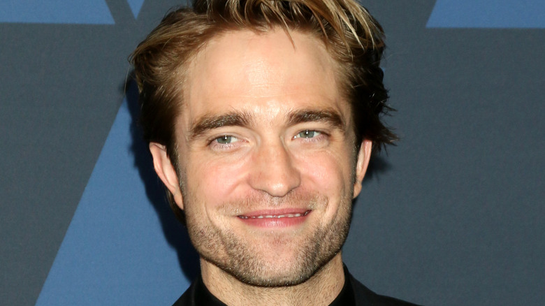 Robert Pattinson smiling