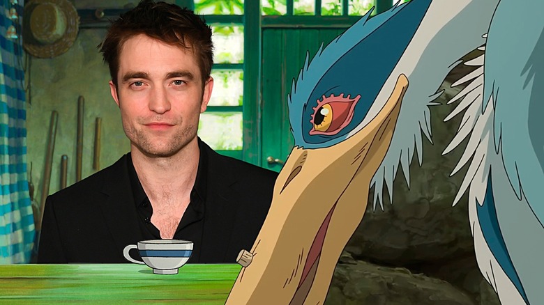 Robert Pattinson and the Grey Heron