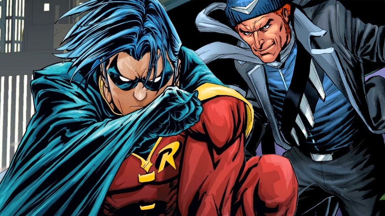 Robin alongside Captain Boomerang