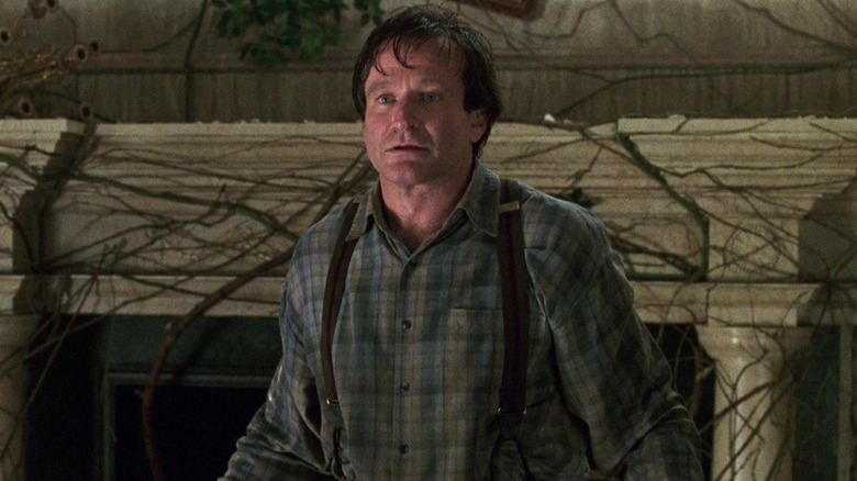 Alan is surprised in Jumanji