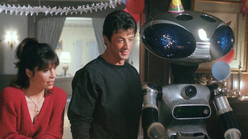 Stallone and Sico robot in Rocky IV