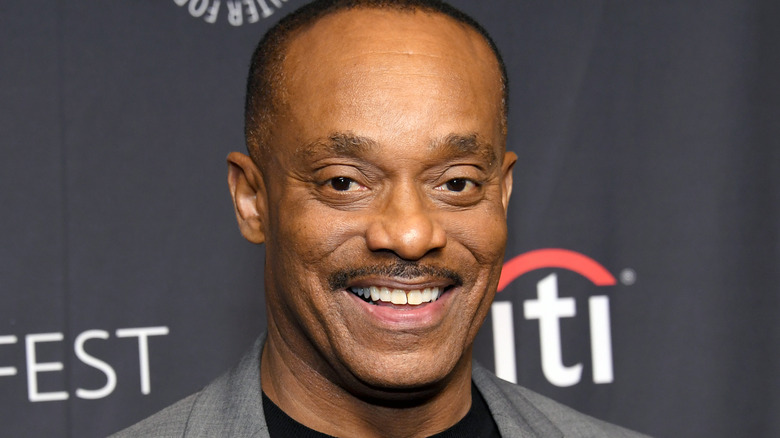 Rocky Carroll at a 2022 salute to NCIS