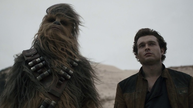 New Solo and Chewie in Solo: A Star Wars Story