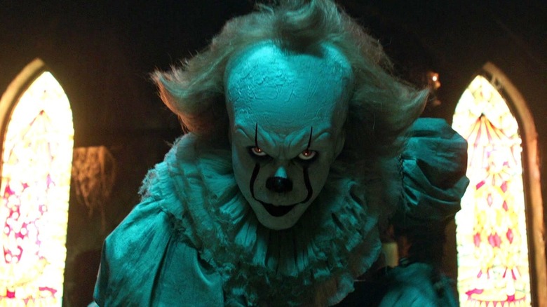 Pennywise about to attack in It