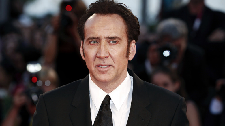 Nicolas Cage attending 