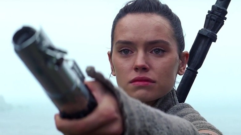 Daisy Ridley in Star Wars: The Force Awakens