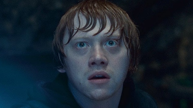 Rupert Grint looking shocked