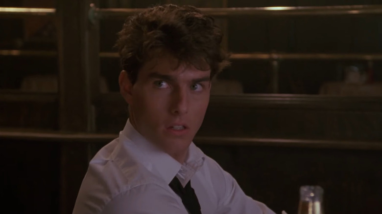 Tom Cruise bartending