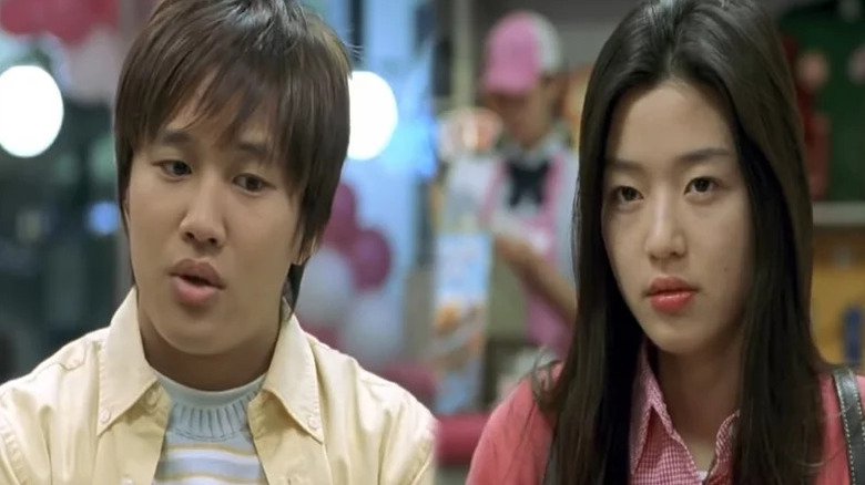 Gyeon-woo with the girl