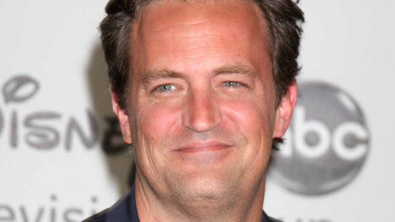 matthew perry smiling