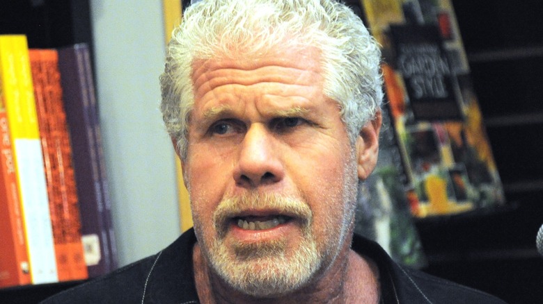 Ron Perlman grey hair