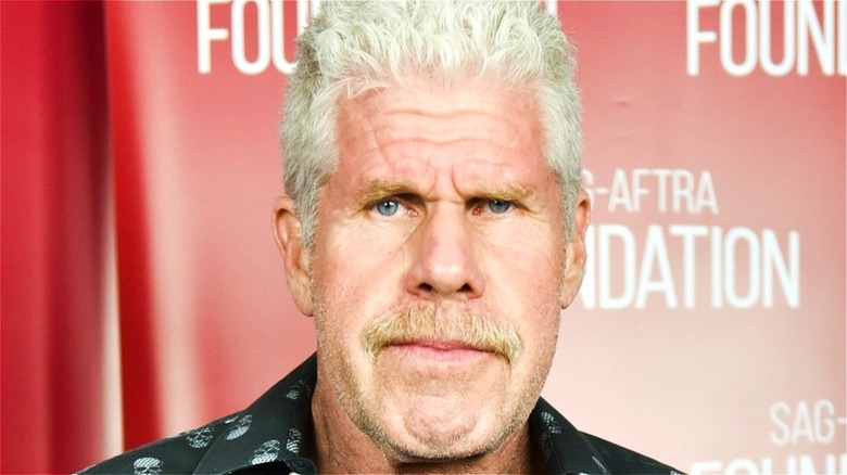 Ron Perlman attending event 