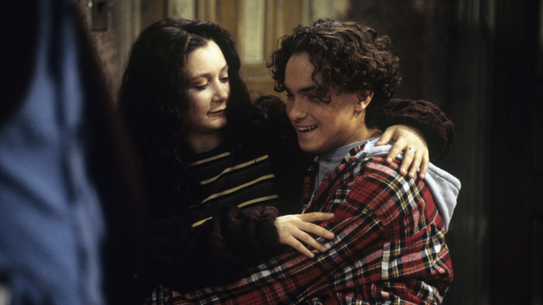 David and Darlene hugging in 