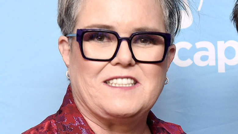 Rosie O'Donnell smiling