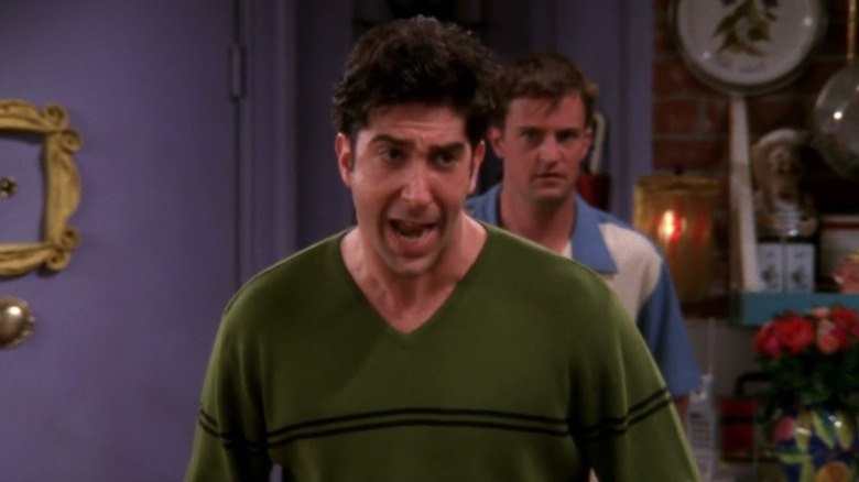 Ross yelling
