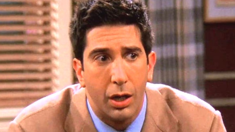 Ross surprised on Friends