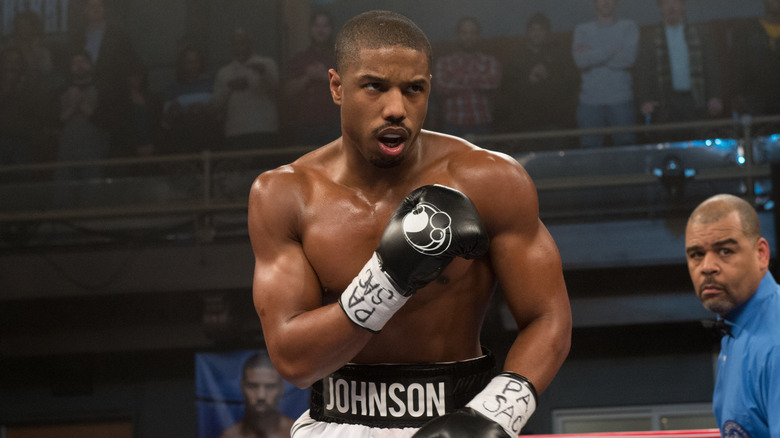 Creed ready for another round of fighting in "Creed" (2015)